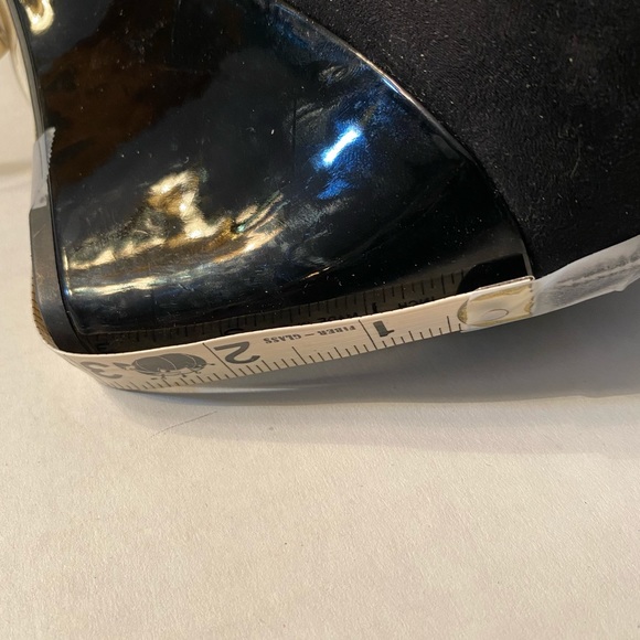 Bandolino Black Suede Wedge Hill Pump with Bow - Picture 7 of 8